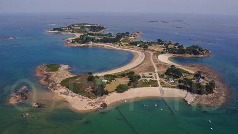 Prise de vue aérienne en Bretagne