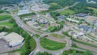 Prise de vue aérienne par drone sur Vesoul