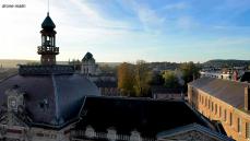 Prise de vue aérienne par drone de Louviers Eure Normandie