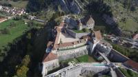 Prise de vue aerienne par drone fort de joux 