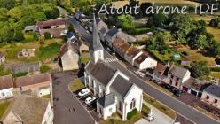 Prise de vue aérienne par pilote drone Gif sur Yvette Essonne