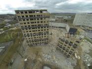 Prises de vue aerienne chantier photographier par drone