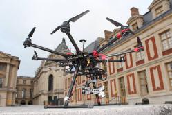 Prises de vues aériennes par drone sur paris