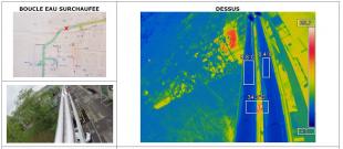 Rapport thermographie aérienne par drone réseau eau chaude
