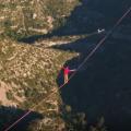 Le record du monde de Highline filmé en drone par nos équipes