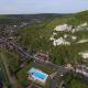 Reportage photo par drone de village