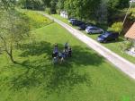 Reunion de famille photographier d un drone