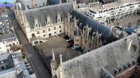 Rouen palais de justice vu du ciel par pilote de drone