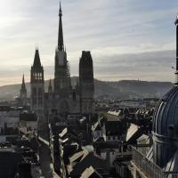 Rouen vu par un drone