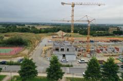 Suivi de chantier par photo aérienne en drone bretagne