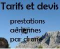 Tarifs et devis pour prestation aérienne par drone