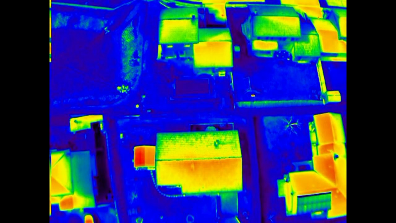 Thermographie aérienne : l'isolation de votre logement vue du ciel