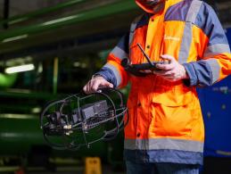 Utilisation du drone stereo2 Multinnov pour inspection des espaces confinés 