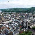 Vernon en vue aérienne par drone dans le ciel de l'Eure 27