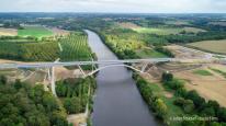 Viaduc de Mayenne par drone Angers, Maine-et-Loire
