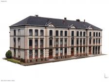 Vue 3d telepilote de drone sur mulhouse haut rhin