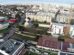 Vue aerienne de ville