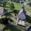 Villages de France en vues aérienne par drone