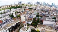 Vue aérienne Ile de France Suresnes phot de drone