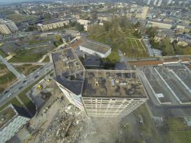 Suivi de chantier par drone en Bretagne vue aérienne inspection bâtiment