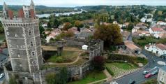 Vue aérienne par drone a Cholet