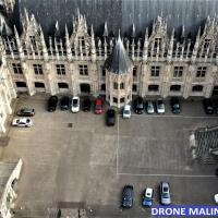 Vue aerienne par drone du palais de justice de rouen en normandie 20211115 140311 2