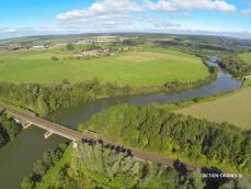 Vue aérienne par drone Grand-Est