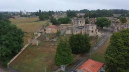 Vue aerienne par drone oradour sur glane 20250226 142845