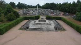 Vue aerienne par drone oradour sur glane 20250226 143103