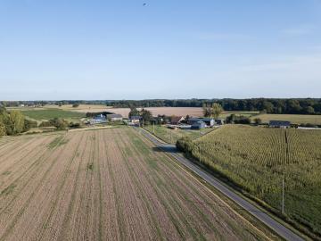 Vue aérienne par drone Pays de la Loire