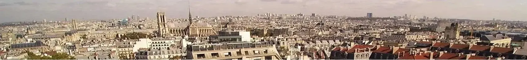 Vue aérienne par drone